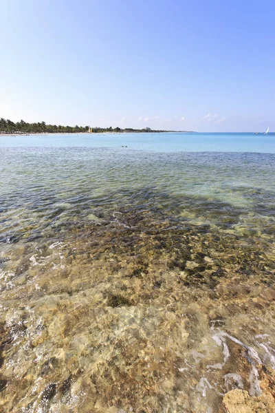 Strand Landschap Varadero Cuba — Stockfoto