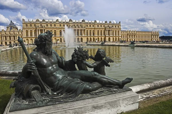Történelmi Szobor Versailles Ban Franciaország — Stock Fotó