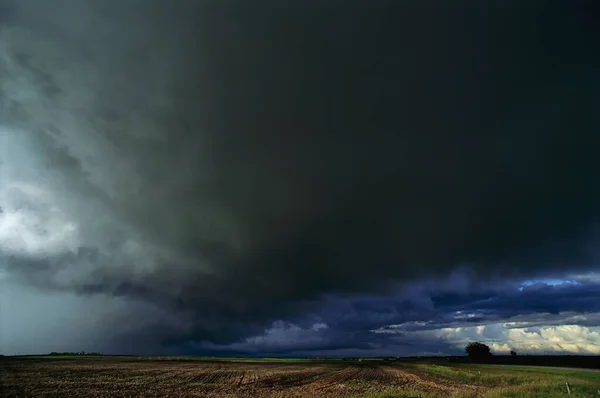 Thunderclouds Saskatoon Saskatchewan Καναδάς — Φωτογραφία Αρχείου