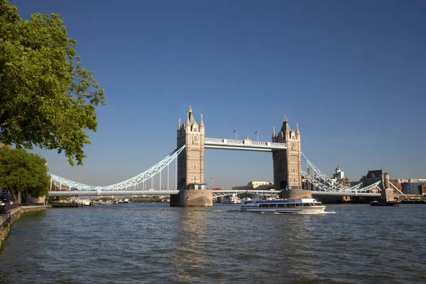 Tower Bridge Λονδίνο Αγγλία — Φωτογραφία Αρχείου