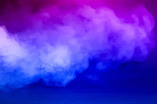 Smoke Fog Black Background — Stock Photo, Image