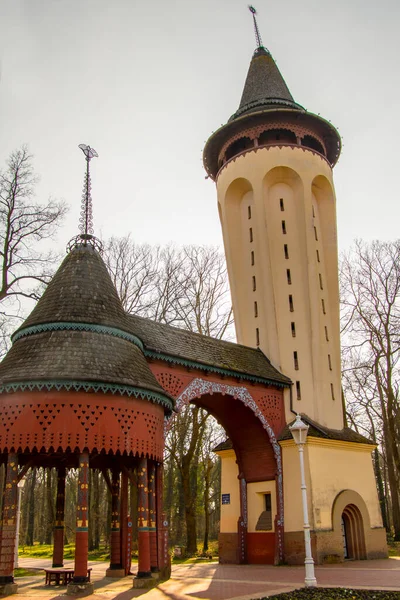 Water Tower Palic Serbia Early March — Stock Photo, Image