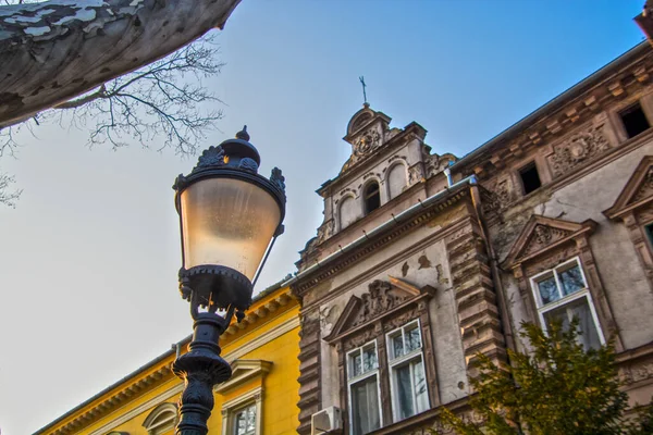 Старий Будинок Центрі Суботики Сербія — стокове фото