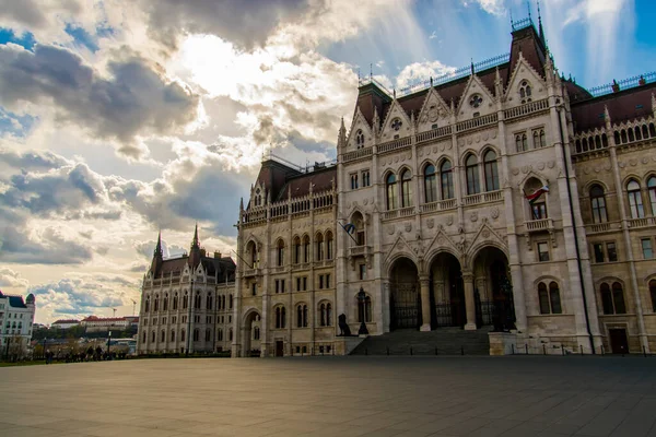 Parlement Hongrois Dans Centre Budapest — Photo