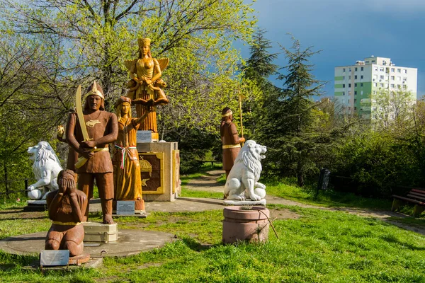 Szeged血湖山中的国家纪念遗址 — 图库照片