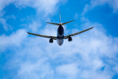 BUDAPEST, HUNGARY - 29 NİSAN. 2023: Ryanair Havayollarından Boeing 737