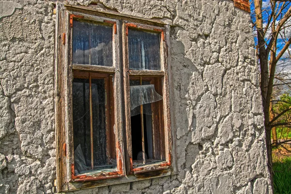 Casas Antigas Arruinadas Sul Hungria Perto Morahalom — Fotografia de Stock