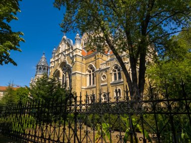 Güney Macaristan 'ın Szeged kentinde sinagog