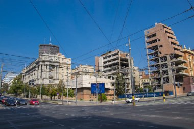 BELGRAD, SERBİYA - 18 Ağustos. 2024: Belgrad Caddesi