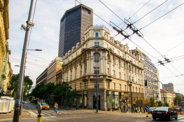 BELGRAD, SERBİYA - 18 Ağustos. 2024: Belgrad şehir merkezi