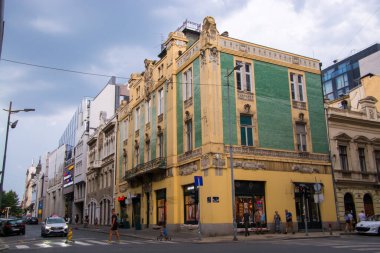 BELGRAD, SERBİYA - 18 Ağustos. 2024: Belgrad Caddesi