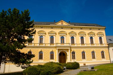 Slovakya 'daki Nitra Kalesi' nde seminer binası.