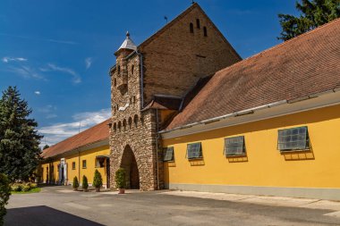 Macaristan 'daki Babolna Ulusal Aygırının inşası