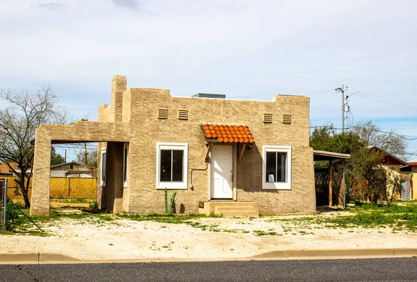 Antiguo Sytle House Español Abandonado — Foto de Stock