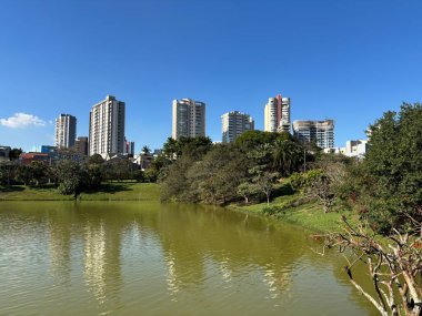 Santo Andre şehrinin Central Park, Brezilya