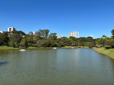 Santo Andre şehrinin Central Park, Brezilya