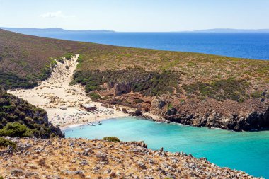 Sardinia, stunning Cala of Antoni Areddu, near Teulada, Italy, Europe