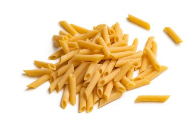 Penne lisce, geleneksel İtalyan makarnası.