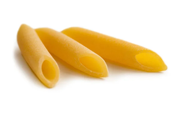 Penne Lisce Traditionell Italiensk Form Pasta — Stockfoto