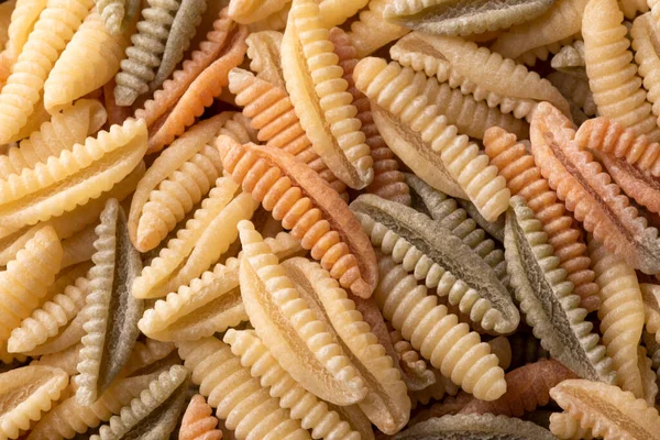 Zbliżenie Typowych Malloreddus Tradycyjny Kształt Makaronu Sardynii Włoskie Jedzenie — Zdjęcie stockowe