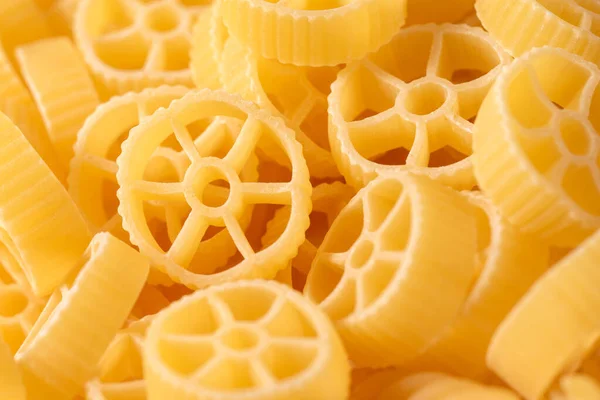 Rotelle Uncooked Typical Italian Pasta — Stock Photo, Image