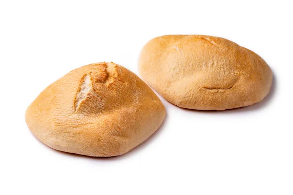 皮塔饼 白色背景的希腊面包 — 图库照片