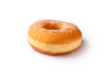 Çörek beyaz arkaplanda izole edilmiş. 