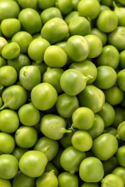 Taze bezelyeler, yemek arkaplanı