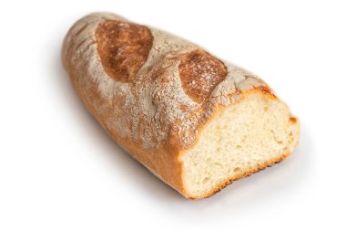 Lezzetli taze ekmek, yakın çekim. Yiyecek.    