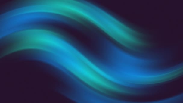 风格别致的4K抽象动画色彩波威平滑墙概念多色液体图案 波纹反射面宏观 潮流的多彩的流体抽取流 美丽的梯度纹理 — 图库视频影像