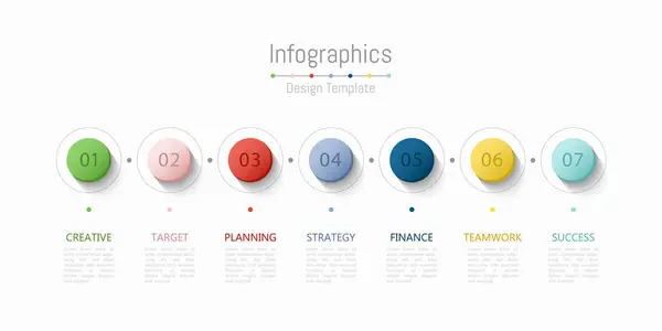 Návrhové Prvky Aplikace Infographic Pro Vaše Obchodní Data Vektorová Ilustrace Stock Ilustrace