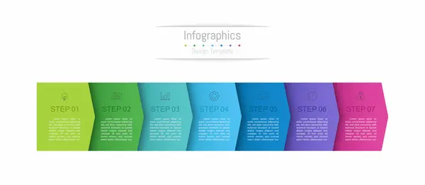 Návrhové Prvky Aplikace Infographic Pro Vaše Obchodní Data Vektorová Ilustrace Stock Vektory