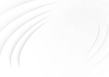 Eğrili soyut beyaz arkaplan, Vektör illüstrasyonu
