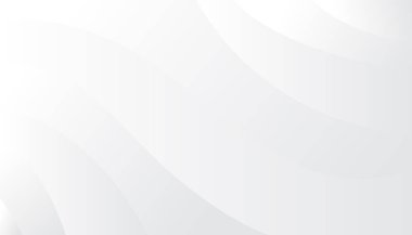 Gri dinamik eğimli soyut beyaz arkaplan. Vektör illüstrasyonu