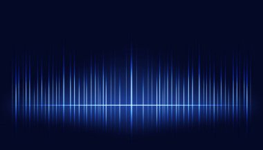 Mavi arkaplanda soyut beyaz parıltılı ışıklar tasarım elementleri, Vektör illüstrasyonu