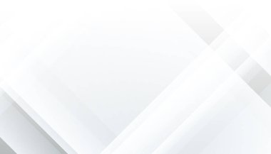 Soyut fütüristik beyaz yumuşak çizgi ve fotokopi alanı ile parlak ışık arkaplanı. Vektör illüstrasyonu