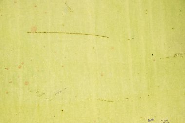 Renkli yıpranmış solgun metal levha grunge sarı yeşil metal arka plan olarak yakın plan