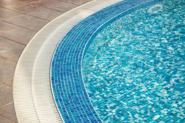 Lüks Otel modern açık yüzme havuzunda detay