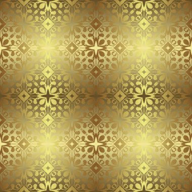 Altın desenli taklit altın folyo