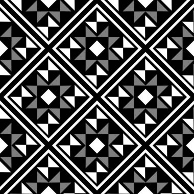 Düzenli kare şekilli modern siyah beyaz geometrik arkaplan. Siyah ve beyaz dokusuyla kusursuz bir arkaplan.