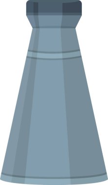 düz çizim simgesi, sıcak içecekler depolamak için paslanmaz şişe, yaratıcı çizim 