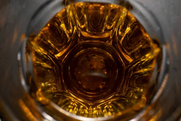 Whisky Brandy Verre Macro — Photo