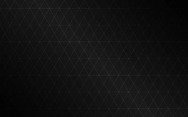 Black White Rhombus Grid Pattern Black Background Modern Vector Illustration — Stock Vector