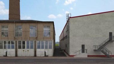 BIM Deposu projesi uçar gider, mağaza, dergi, depo, depo, depo, depo, görüntüleme 3d, 3d
