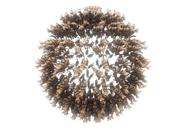 soyut fraktal kedi yavrusu yaratıcı arka plan