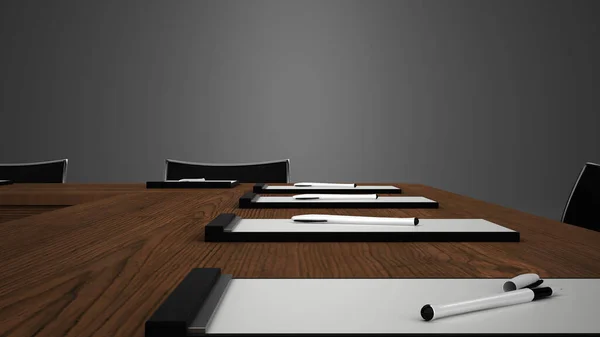 Empty Modern Conference Table — Stock Photo, Image