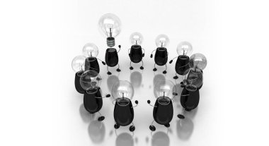 Lamba karakterlerinin 3d detaylı canlandırması