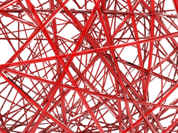 Röd Metall Struktur Vit Bakgrund — Stockfoto