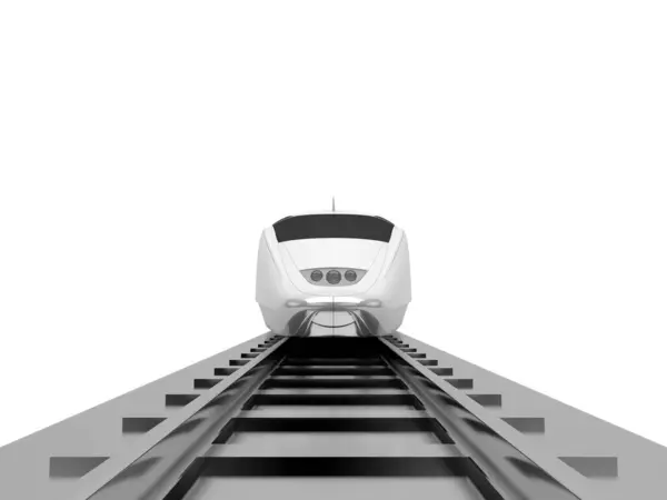 Moderne Trein Illustratie — Stockfoto