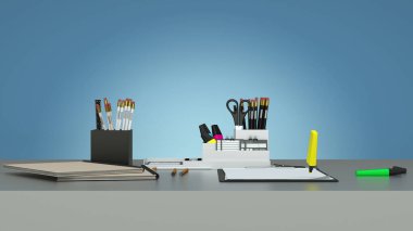 Kağıt, malzeme, kalem, kalem, akıllı telefon, not defteri, tablet, defter